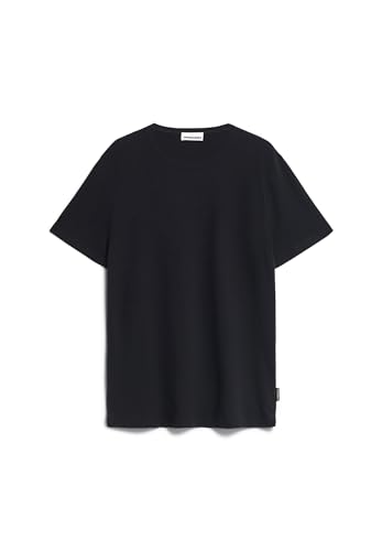 ARMEDANGELS Herren T-Shirt Relaxed Fit aus Leinen-Mix MAARKOS LINO Relaxed Fit Black von ARMEDANGELS