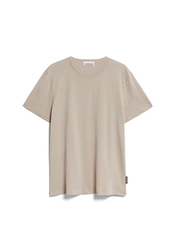 ARMEDANGELS Herren T-Shirt Relaxed Fit aus Leinen-Mix MAARKOS LINO Relaxed Fit Sand Stone von ARMEDANGELS