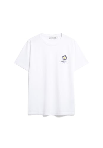 ARMEDANGELS Herren T-Shirt aus Bio-Baumwolle JAAMES Colored Regular Fit White ARMEDANGELS Herren T-Shirt aus Bio-Baumwolle JAAMES Colored Regular Fit White von ARMEDANGELS