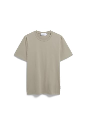ARMEDANGELS Herren Regular T-Shirt aus Bio-Baumwolle JAAMES Regular Fit Light Sage von ARMEDANGELS