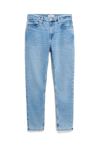 ARMEDANGELS Herren Tapered Jeans recycelter Baumwoll Mix Comfort Stretch AARJO TARPA Regular Fit Cloud ARMEDANGELS Herren Tapered Jeans recycelter Baumwoll Mix Comfort Stretch AARJO TARPA Regular Fit Cloud von ARMEDANGELS