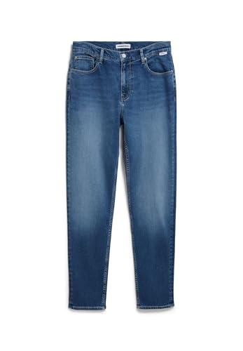 ARMEDANGELS Herren Tapered Jeans recycelter Baumwoll Mix Comfort Stretch AARJO TARPA Regular Fit Dive von ARMEDANGELS