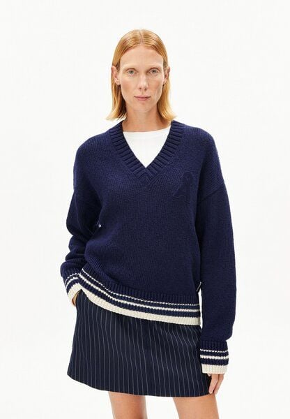 ARMEDANGELS ICONIC Å COLLEGE Damen Strickpullover aus Bio-Baumwoll-Mix von ARMEDANGELS