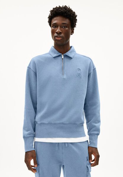 ARMEDANGELS ICONIC Å GMT DYE ZIP TROYER - Herren Sweatshirts aus Bio-Baumwolle von ARMEDANGELS