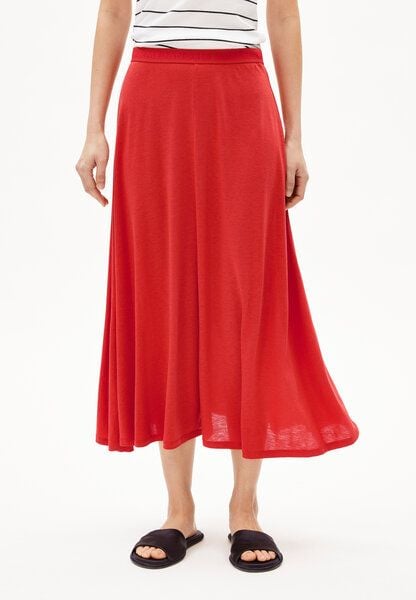 ARMEDANGELS ILENIAA LARAA MIDI SKIRT - Damen Jerseyrock aus TENCEL Lyocell Mix von ARMEDANGELS