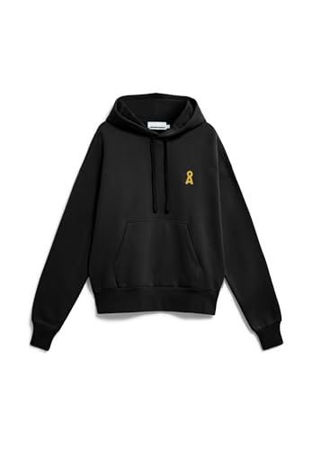 ARMEDANGELS Damen Sweathoodie aus Bio-Baumwolle Iconic Å FRANCISARAA Sweat Oversized Fit Black von ARMEDANGELS