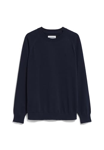 ARMEDANGELS Herren Pullover Regular Fit aus Bio-Baumwolle JAAIRO Regular Fit Night Sky von ARMEDANGELS