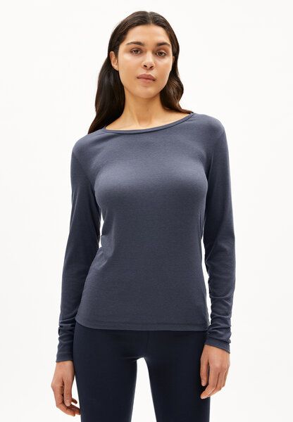 ARMEDANGELS JAALEAA - Damen Ripp-Longsleeve aus TENCEL Lyocell Mix von ARMEDANGELS