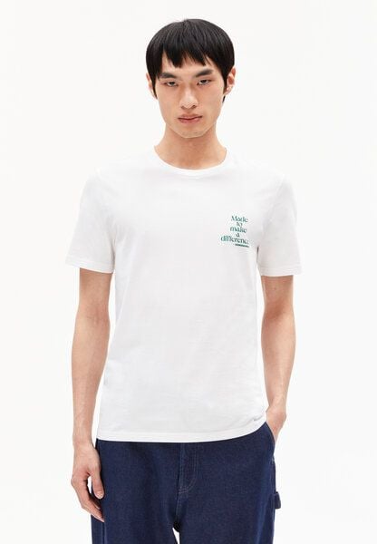 ARMEDANGELS JAAMES DIFFERENCE - Herren Regula T-Shirt aus Bio-Baumwolle von ARMEDANGELS