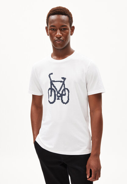 ARMEDANGELS JAAMES FUN BIKE - Herren T-Shirt Regular Fit aus Bio-Baumwolle von ARMEDANGELS