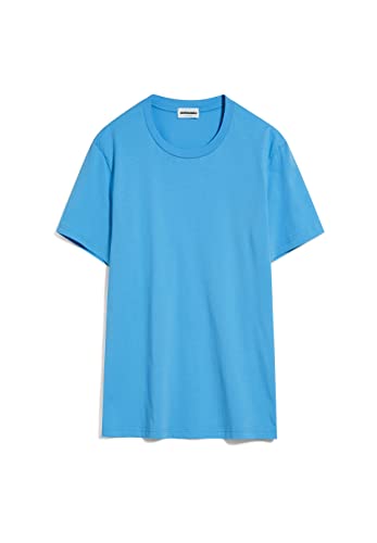 ARMEDANGELS JAAMES - Herren L Blueniverse Shirts T-Shirt Rundhalsausschnitt Regular Fit von ARMEDANGELS