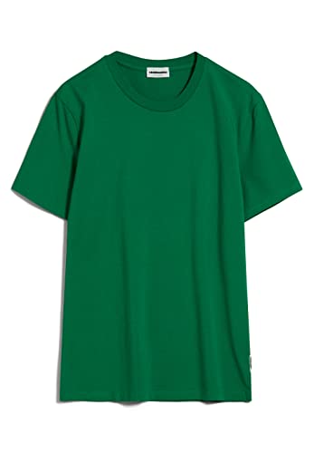 ARMEDANGELS JAAMES - Herren XL Flash Green Shirts T-Shirt Rundhalsausschnitt Regular Fit von ARMEDANGELS