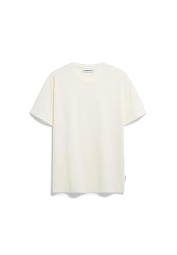 ARMEDANGELS Herren Regular T-Shirt aus Bio-Baumwolle JAAMES Regular Fit Oatmilk von ARMEDANGELS