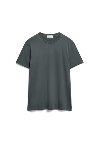 ARMEDANGELS Herren T-Shirt aus Bio-Baumwolle JAAMES Regular Fit Space Steel von ARMEDANGELS