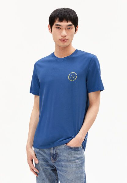 ARMEDANGELS JAAMES SMILEY - Herren Regular T-Shirt aus Bio-Baumwolle von ARMEDANGELS
