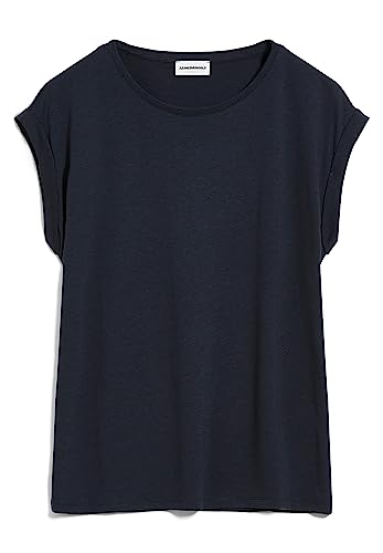 ARMEDANGELS JILAANA - Damen M Night Sky Shirts T-Shirt Rundhalsausschnitt Regular Fit von ARMEDANGELS