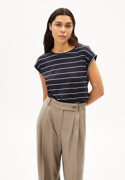 ARMEDANGELS JILAANA FINE STRIPES - Damen T-Shirt aus TENCEL Lyocell Mix von ARMEDANGELS
