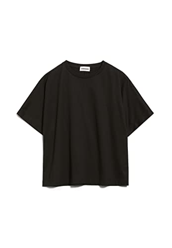 ARMEDANGELS Damen T-Shirt aus merzerisierter Bio-Baumwolle KAJAA Mercerized Loose Fit Black ARMEDANGELS Damen T-Shirt aus merzerisierter Bio-Baumwolle KAJAA Mercerized Loose Fit Black von ARMEDANGELS