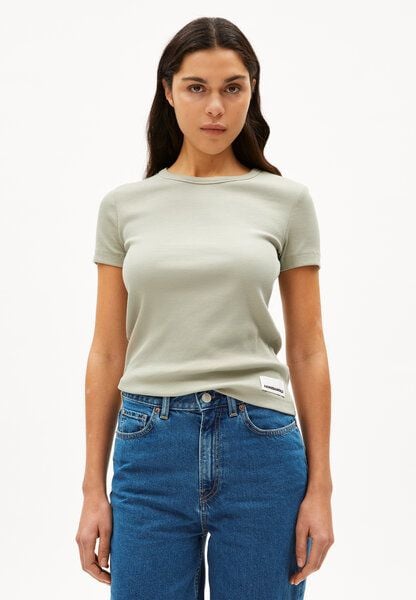 ARMEDANGELS KARDAA - Damen Ripp-T-Shirt aus Bio-Baumwoll Mix von ARMEDANGELS