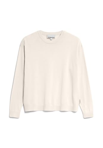 ARMEDANGELS Damen Pullover aus Bio-Baumwoll Mix LARUNAA Loose Fit Undyed von ARMEDANGELS