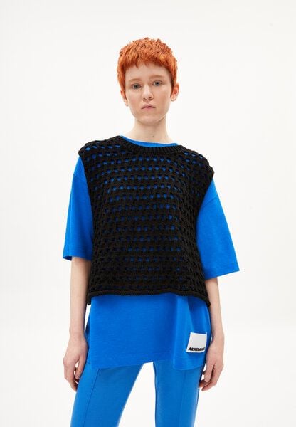 ARMEDANGELS LETIZIAAS - Damen Strickweste Relaxed Fit aus Bio-Baumwolle von ARMEDANGELS