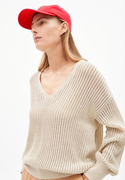 ARMEDANGELS LINEN BLEND KNIT SWEATER - Damen Pullover aus Leinen-Mix von ARMEDANGELS