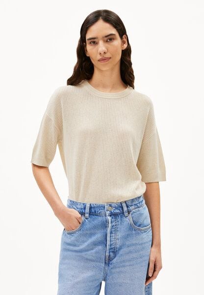ARMEDANGELS LIZAA LINO - Damen Strickshirt aus Leinen-Mix von ARMEDANGELS