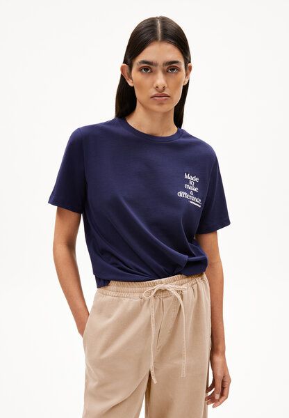 ARMEDANGELS LUALAA DIFFERENCE - Damen T-Shirt aus Bio-Baumwolle von ARMEDANGELS