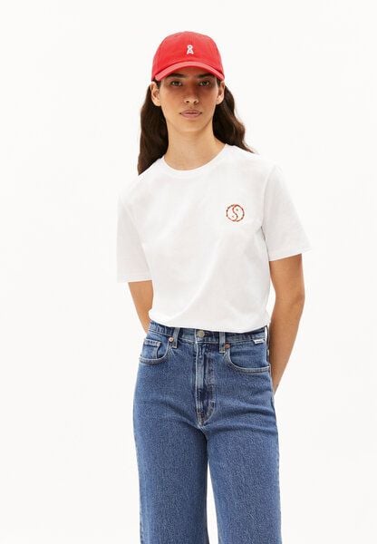 ARMEDANGELS LUALAA FLOWER - Damen T-Shirt aus Bio-Baumwolle von ARMEDANGELS