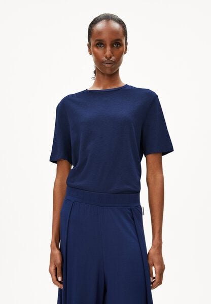 ARMEDANGELS LUALAA LINEN BLEND - Damen T-Shirt aus Leinen-Mix von ARMEDANGELS