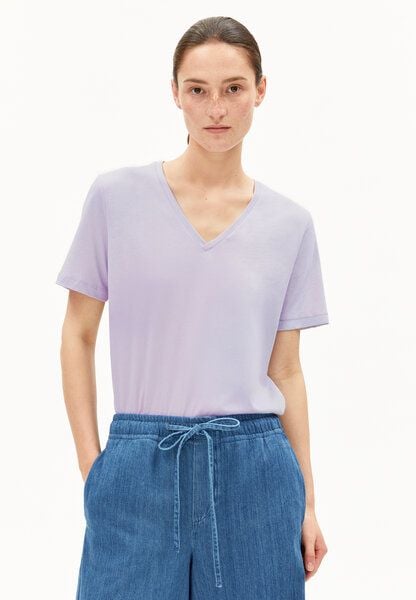 ARMEDANGELS LUALAA V-NECK - Damen T-Shirt aus Bio-Baumwolle von ARMEDANGELS