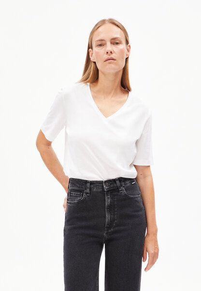ARMEDANGELS LUALAA V-NECK - Damen T-Shirt aus Bio-Baumwolle von ARMEDANGELS