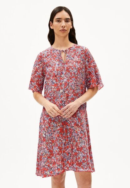 ARMEDANGELS MAAERHA MOSAIC LINO - Damen Webkleid aus Leinen-Mix von ARMEDANGELS