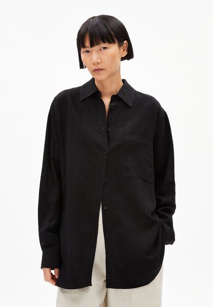 ARMEDANGELS MAALGAA LINO - Damen Bluse aus Leinen-Mix von ARMEDANGELS