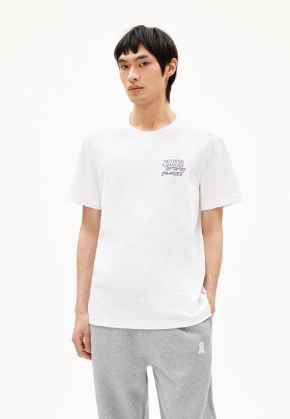 ARMEDANGELS MAARKOS CHANGES - Herren Heavyweight T-Shirt aus recyceltem Baumwoll Mix von ARMEDANGELS