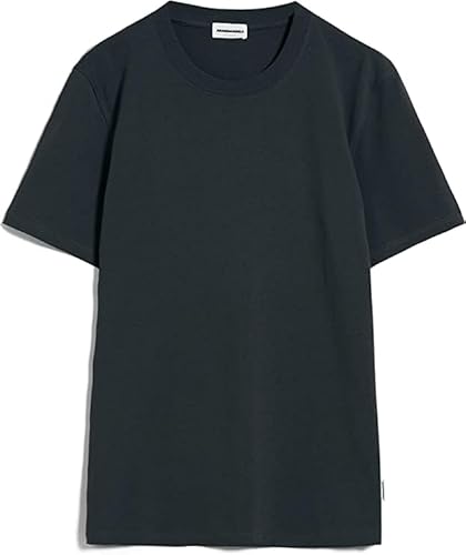 ARMEDANGELS MAARKOS - Herren L Graphite Shirts T-Shirt Rundhalsausschnitt Relaxed Fit von ARMEDANGELS