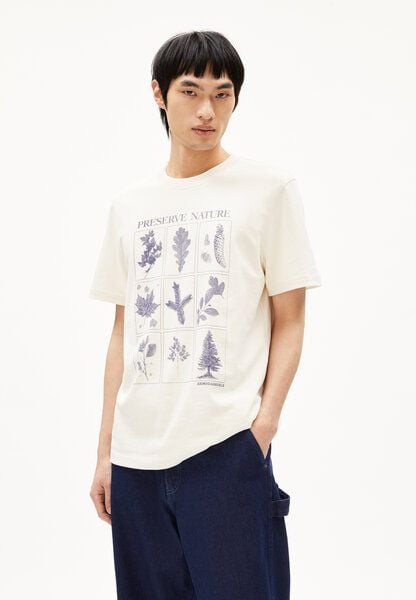 ARMEDANGELS MAARKOS PRESERVE - Herren Heavyweight T-Shirt aus recyceltem Baumwoll Mix von ARMEDANGELS