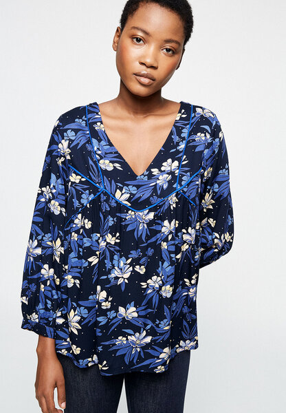 ARMEDANGELS MAARTHE DISPERSED FLOWERS - Damen Bluse aus LENZING ECOVERO von ARMEDANGELS