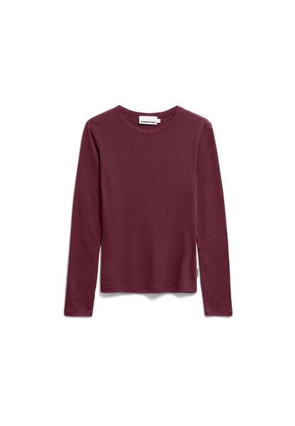ARMEDANGELS MAIAA WOOL BLEND - Damen Longsleeve Slim Fit aus Bio-Woll Mix von ARMEDANGELS