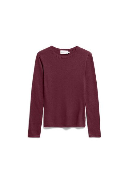 ARMEDANGELS MAIAA WOOL BLEND - Damen Longsleeve Slim Fit aus Bio-Woll Mix von ARMEDANGELS