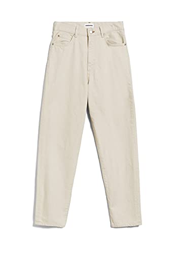 ARMEDANGELS MAIRAA UNDYED - Damen Mom Fit High Waist aus Bio-Baumwolle 25/32 Undyed Denims / 5 Pockets Mom Loose fit von ARMEDANGELS