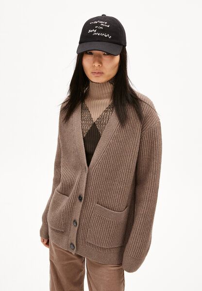 ARMEDANGELS MAIYAA - Damen Strickjacke Relaxed Fit aus Bio-Woll Mix von ARMEDANGELS