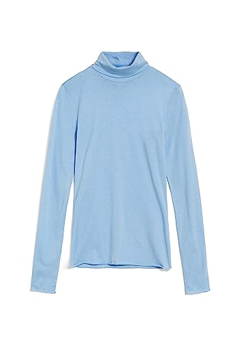 ARMEDANGELS MALANAA - Damen M Seafoam Shirts Longsleeve Mock-Ausschnitt Fitted von ARMEDANGELS