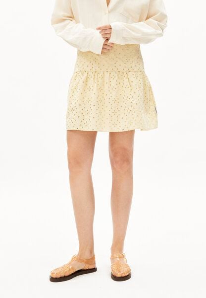 ARMEDANGELS MALISSAA BROIDERY - Damen Webrock aus Bio-Baumwoll Mix von ARMEDANGELS