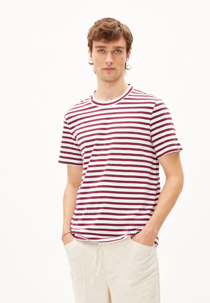 ARMEDANGELS MALMAA STRIPES - Herren T-Shirt Relaxed Fit aus Bio-Baumwolle von ARMEDANGELS