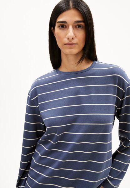 ARMEDANGELS MARYNAA FINE STRIPE - Damen Longsleeve aus Bio-Baumwoll Mix von ARMEDANGELS