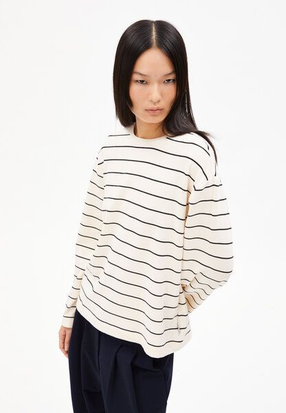 ARMEDANGELS MARYNAA FINE STRIPE - Damen Longsleeve aus Bio-Baumwoll Mix von ARMEDANGELS