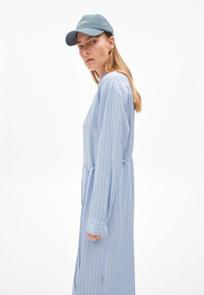 ARMEDANGELS MATHAA LINO STRIPES - Damen Webkleid aus Leinen-Mix von ARMEDANGELS