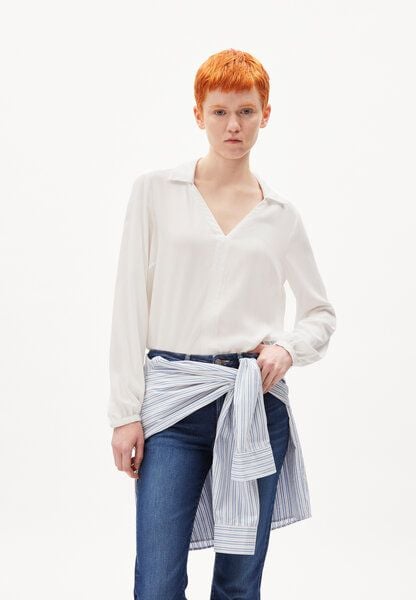 ARMEDANGELS MIUNAA - Damen Bluse Regular Fit aus LENZING ECOVERO Viskose von ARMEDANGELS