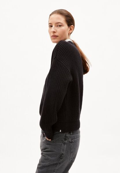ARMEDANGELS MIYAAR SOLID - Damen Pullover Loose Fit aus Bio-Woll Mix von ARMEDANGELS